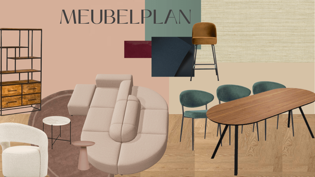 woonkamer industrieel met zachte touch