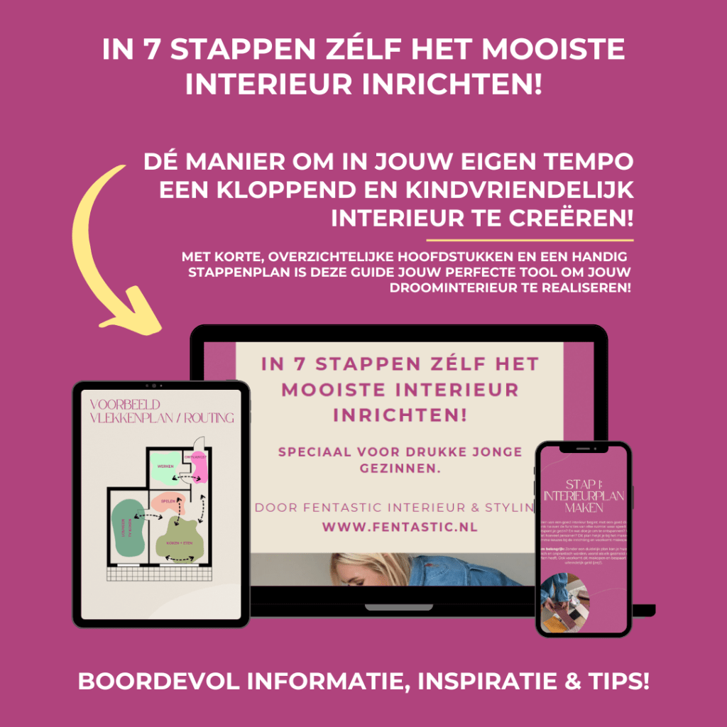 GUIDE: in 7 stappen zelf het mooiste interieur inrichten!